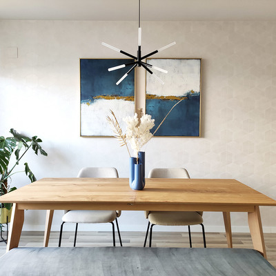 Salón-comedor abierto