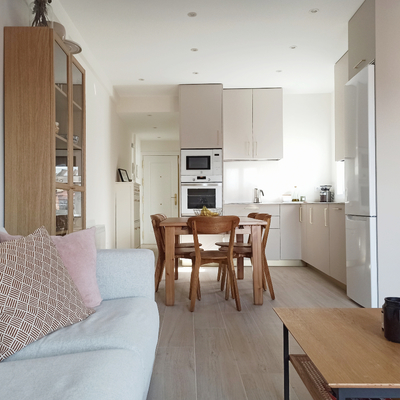 Salón-Comedor-Cocina-Entrada