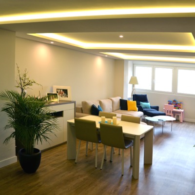 Salón/Comedor iluminado