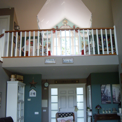 Salon doble nivel tipo catedral