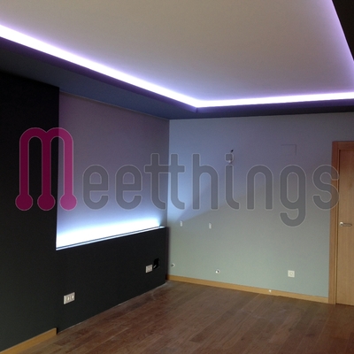 Iluminación De Piso Con Leds