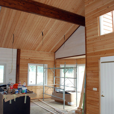 Salón - vivienda prefabricada