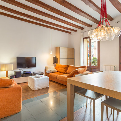 Salón y comedor en un solo espacio