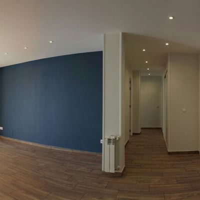 Salón y pasillo repartidor