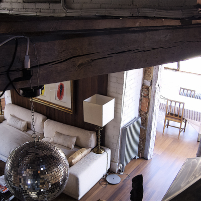 Salón visto desde arriba