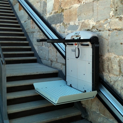 Plataforma salvaescaleras en Castillo de la Concepción