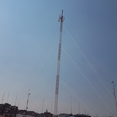 Saneamiento de torre de Antena de Tv