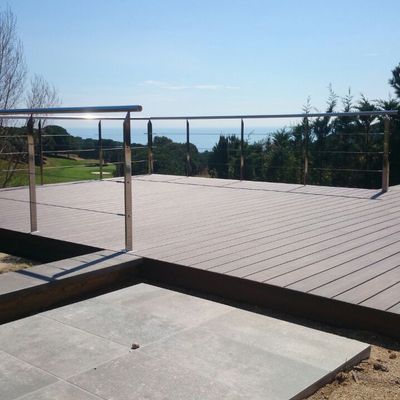 Mirador con el mar al fondo