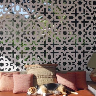 Separador de Celosía en porche