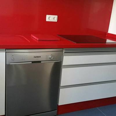 silestone rojo monza