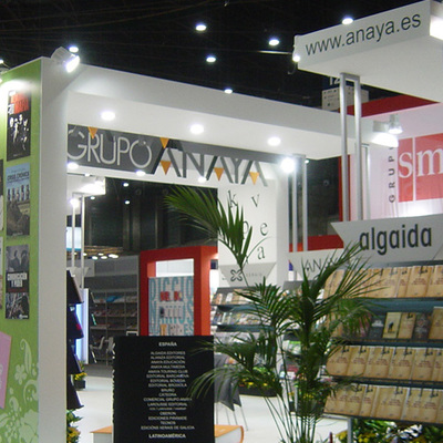 Rotulación de Stand para la feria Liber