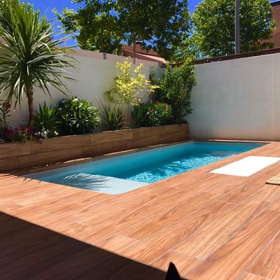 Suelo imitación madera