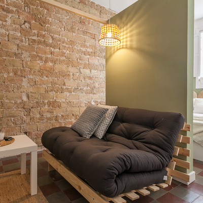 Suite con espacio de sofá cama independizado