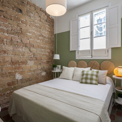 Suite con espacio de sofá cama independizado