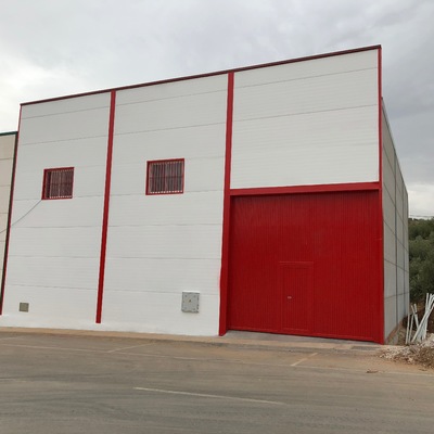 Proyecto de construcción y actividad de taller de reparación del automóvil. Ramas: carrocería y pintura