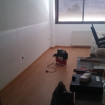 Colocación de tarima en Ocaña ( Toledo )