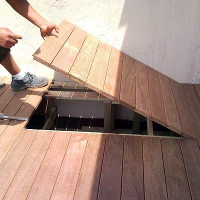 TARIMA EXTERIOR IPE EN ÁTICO