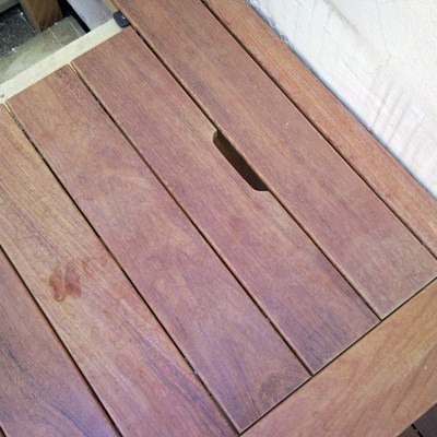 TARIMA EXTERIOR IPE EN ÁTICO