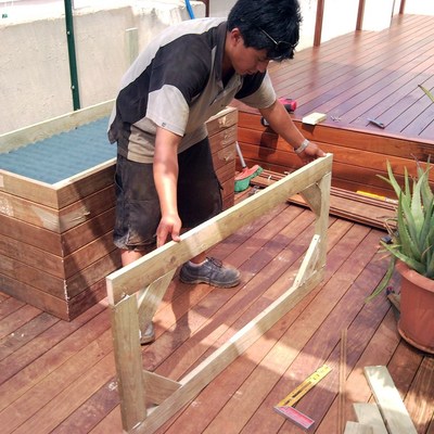 TARIMA EXTERIOR IPE EN ÁTICO