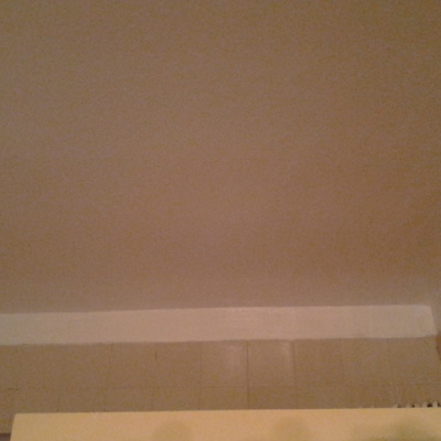 Techo baño con filtraciones y condensaciones  en A Coruña