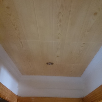 Techo imitación a madera