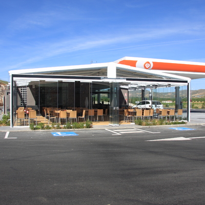 TECHOS Y CERRAMIENTOS VIDRIOS SEGURIDAD MOVIBLE EN GIRONA.