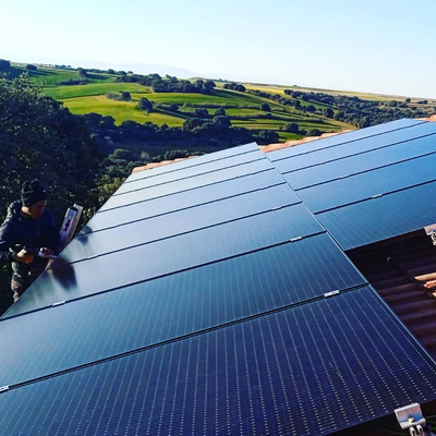 Instalación solar de autoconsumo.