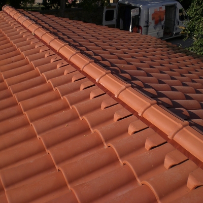 Tejado en Quintanilla de las Torres