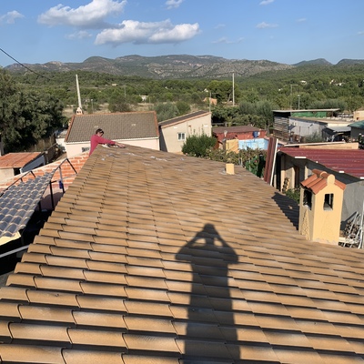 Tejado Sándwich envejecido