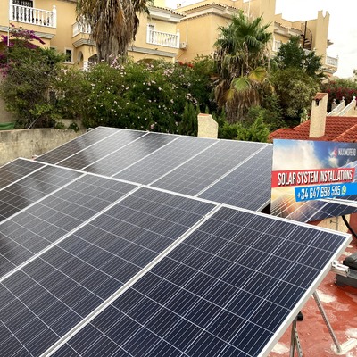 Instalación sistema solar fotovoltaico
