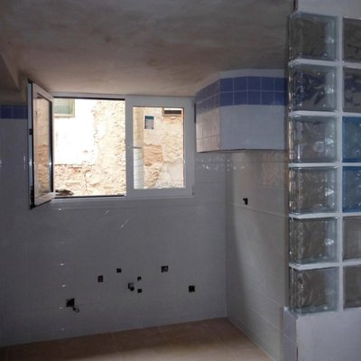 Cocina con campana de obra, Málaga