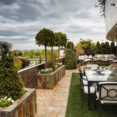 Terraza diseño Estudio Pedro Alajarín Paisajismo