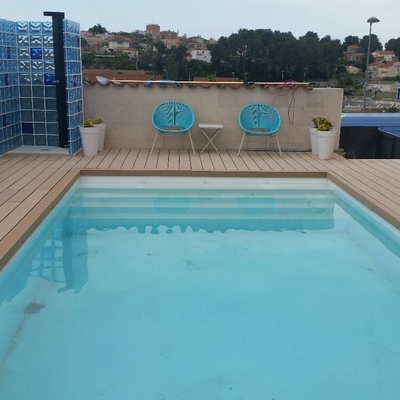 TERRAZA EN MADERA TECNICA