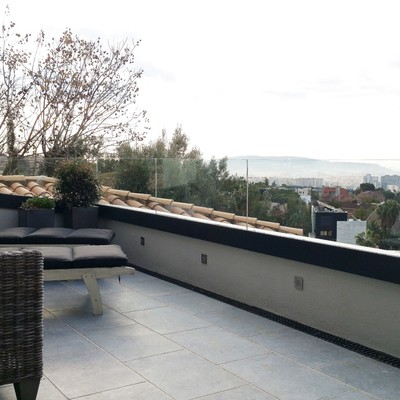 Terraza en planta superior