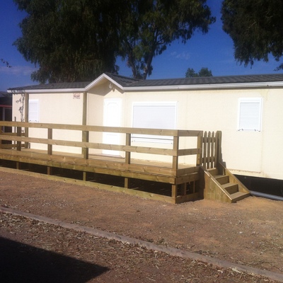 terraza o decking terminado