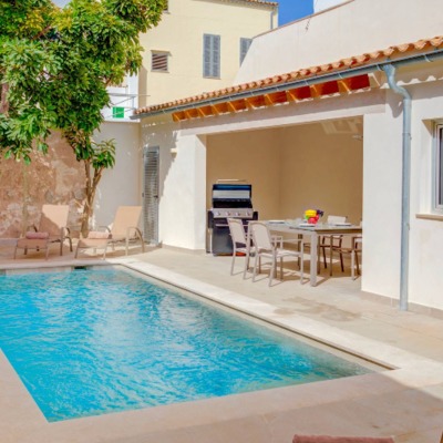 TERRAZA, PISCINA, PORCHE