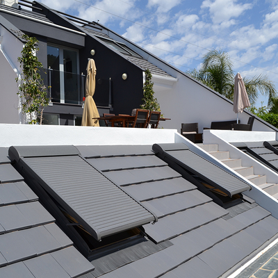 Terraza Sur - Fachada jardín