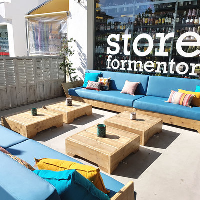 Terraza zona chill out