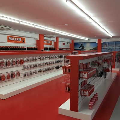 Tienda de bicicletas acabada