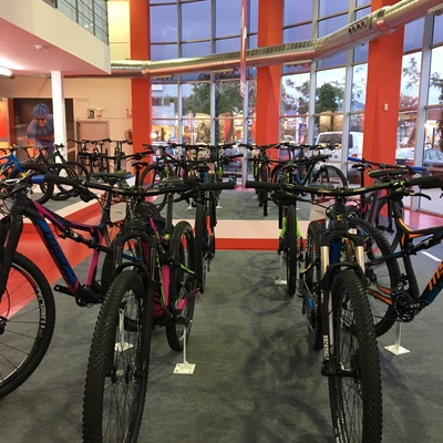 Tienda de bicicletas acabada