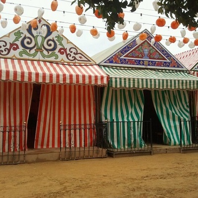 TOLDOS DE CASETA DE FERIA