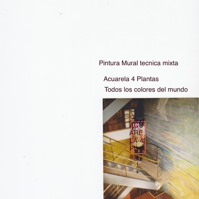 Pintura mural en vivienda Unifamiliar