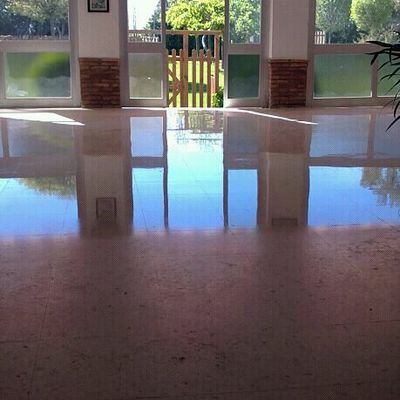 Pulido y Cristalizado Suelo Antiguo 