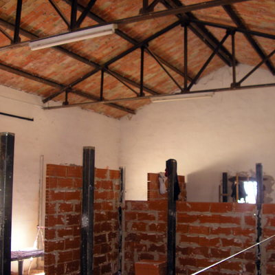 Trabajos de estructura y albañilería