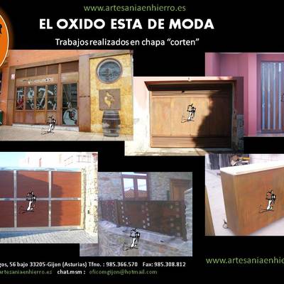 TRABAJOS EN CHAPA CORTES