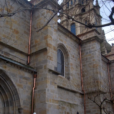Trabajos verticales en La Basilica de Begoña