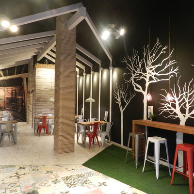 Transicion zona barra y mesas