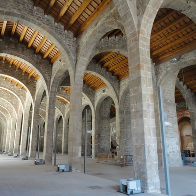 Tratamiento de humedades por capilaridad del Museo Marítimo_  Drassanes de Barcelona