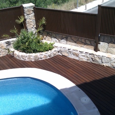 Tratamiento de suelos de teca