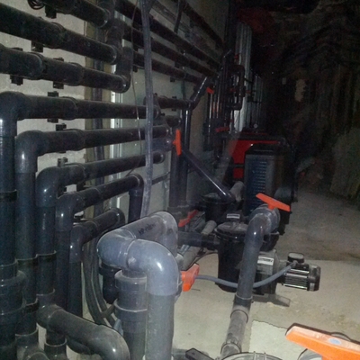 TUBERIA DE JACUZZI CON FUENTES